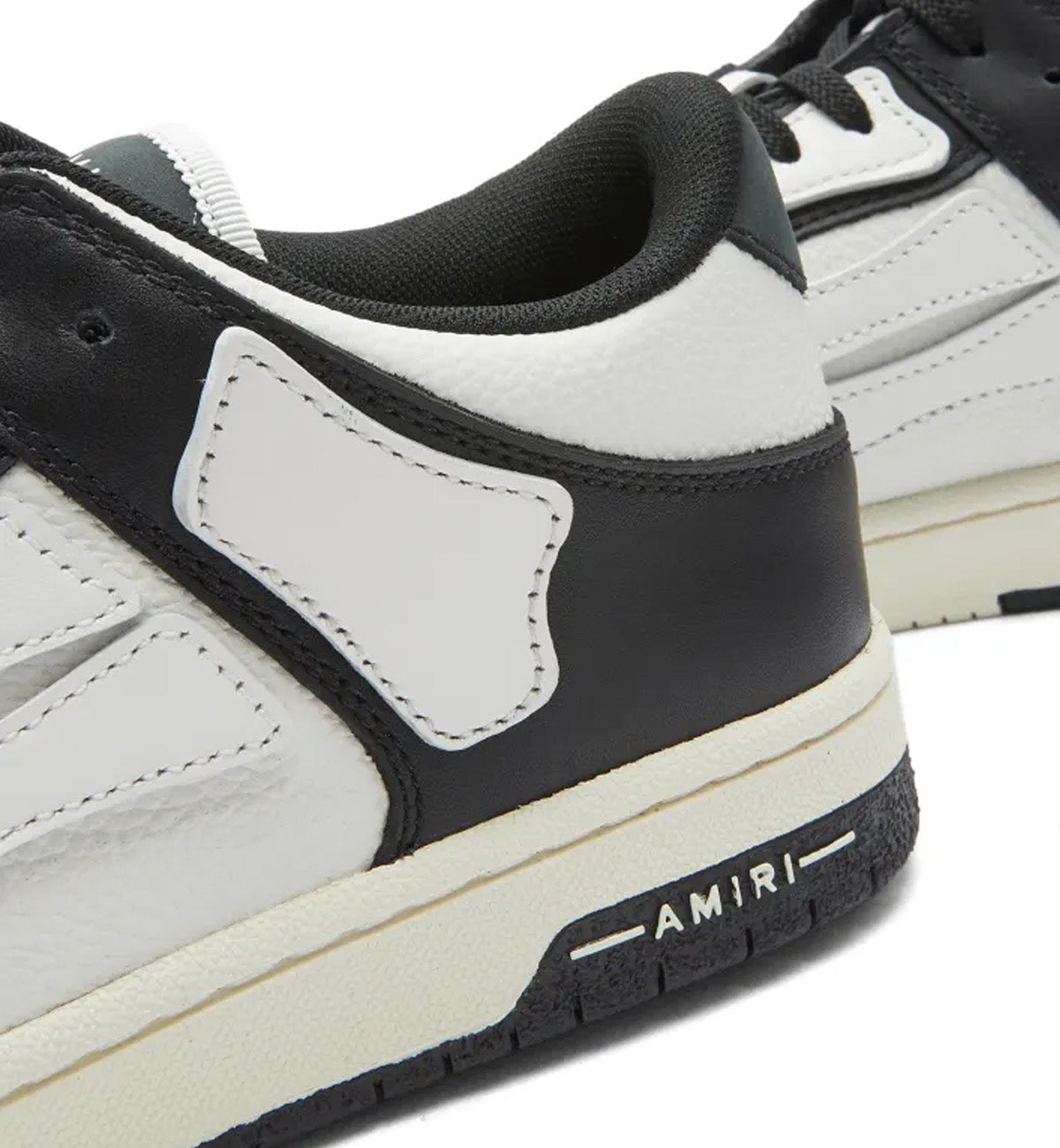 Amiri Skel-Top Low - Black / White