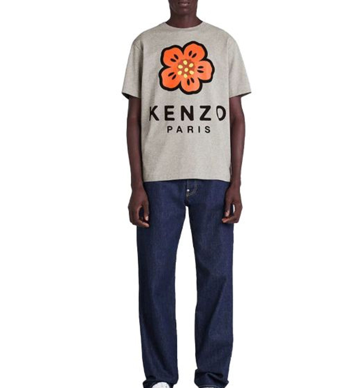 Kenzo 'Boke Flower Small Paris' T-shirt (Grey)