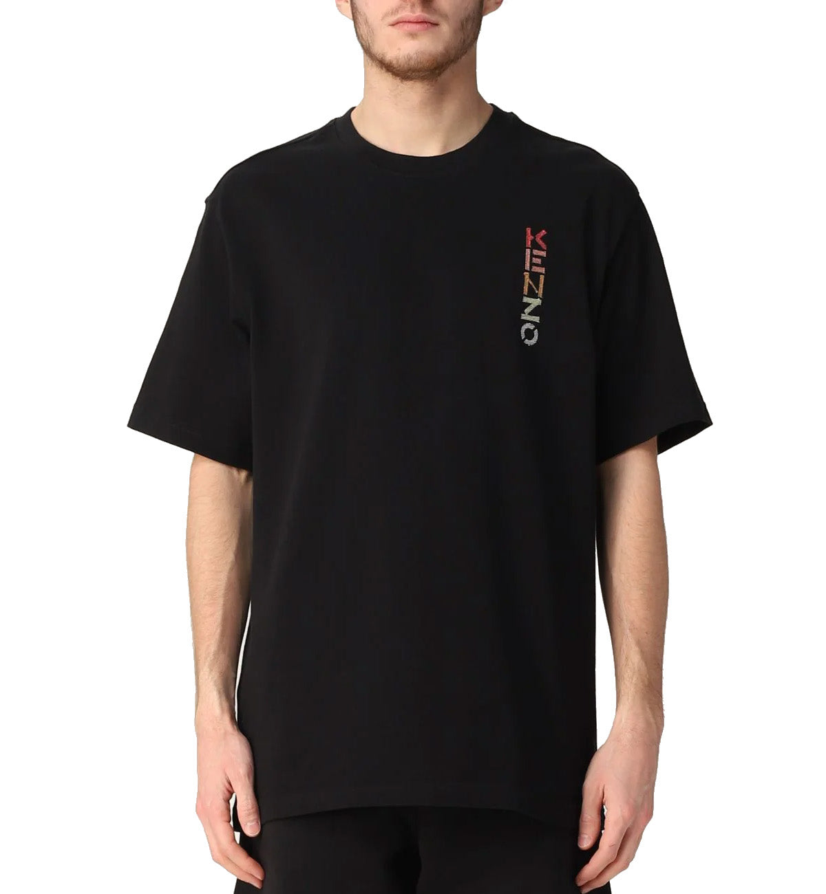 Kenzo Logo Loose T-Shirt (Black)
