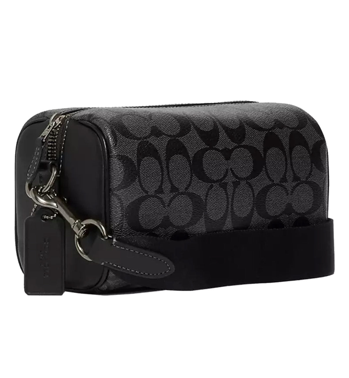 Coach Axel Crossbody Bag Signature Canvas (Charcoal)