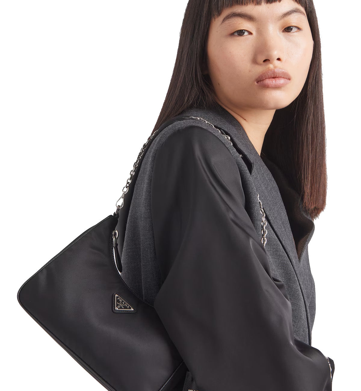 Prada Re-Edition 2005 Re-Nylon Bag (Black)