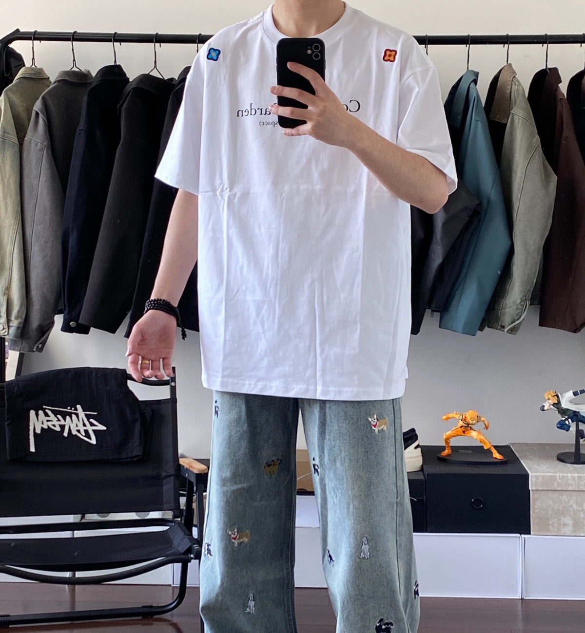 Coldstone Garden Fantastic Dreams Space T-Shirt (White)