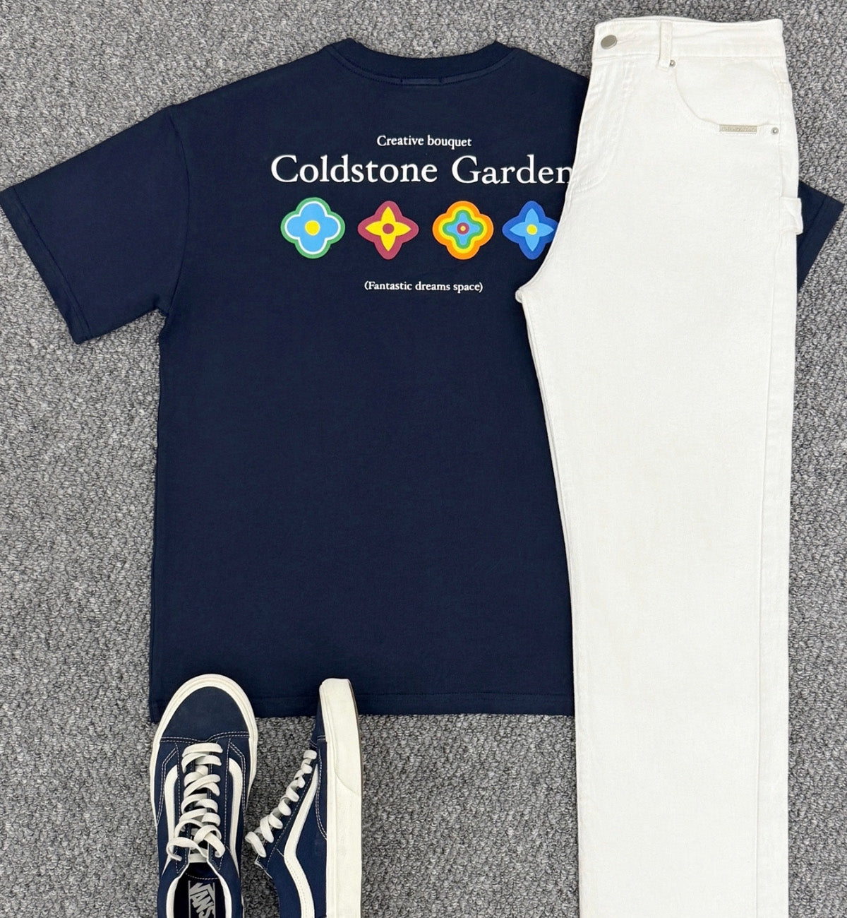 Coldstone Garden Fantastic Dreams Space T-Shirt (Navy)