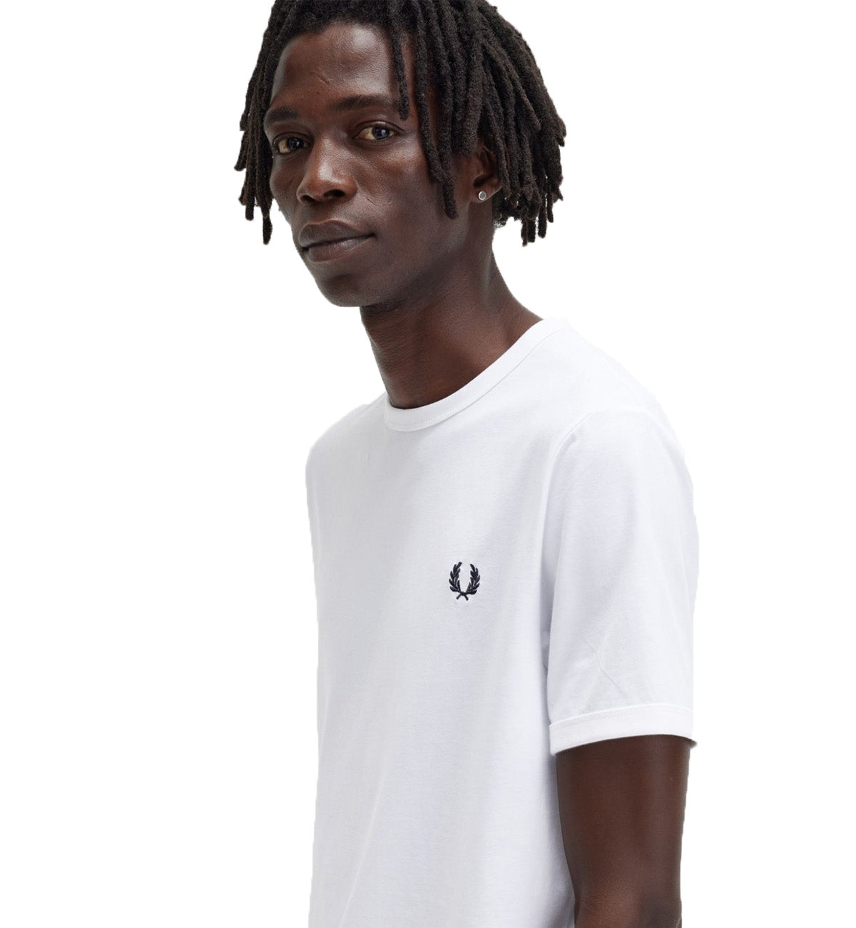 Fred Perry Small Logo T-Shirt (White)