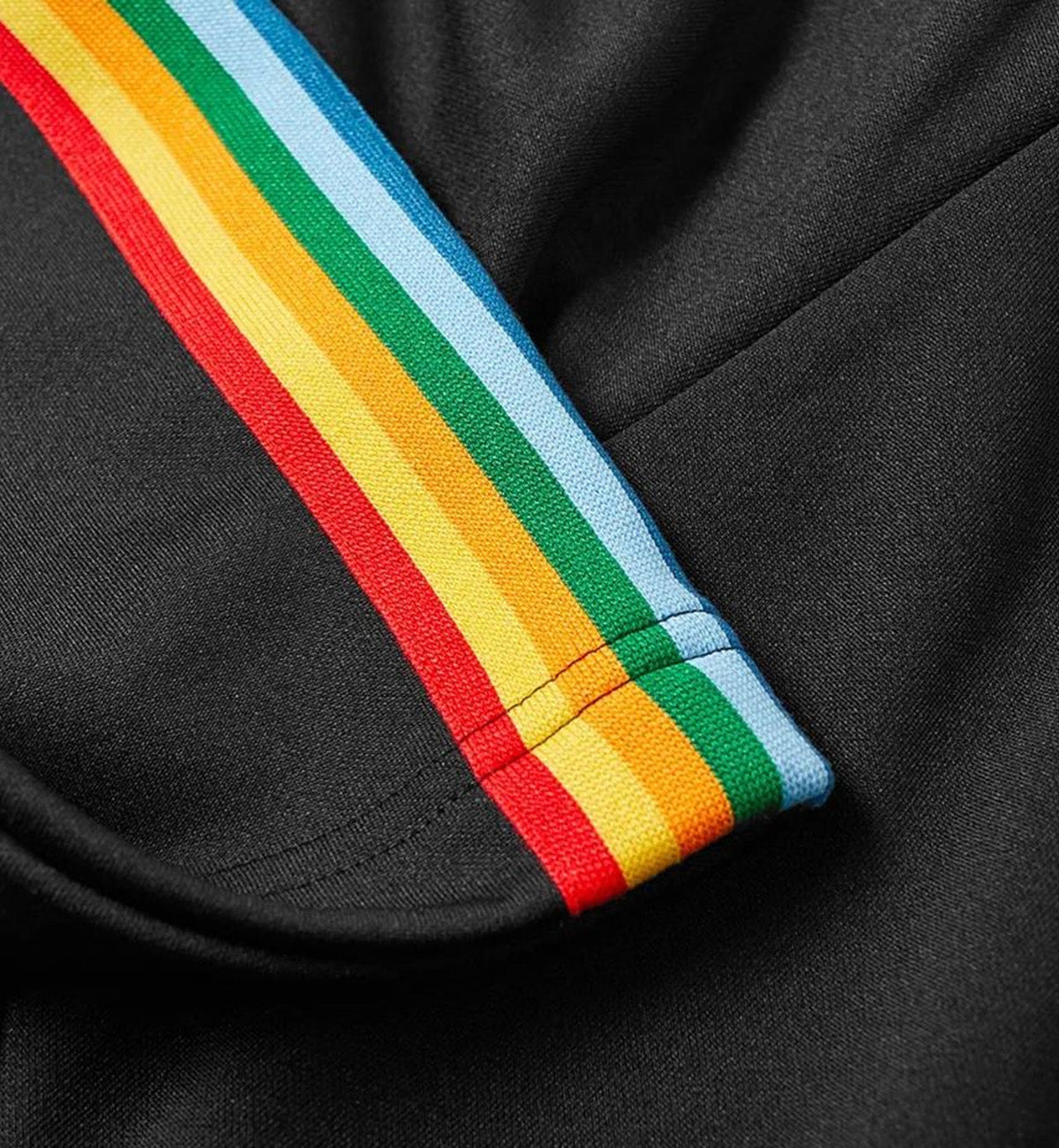 Palm Angels Rainbow Track Short (Black)