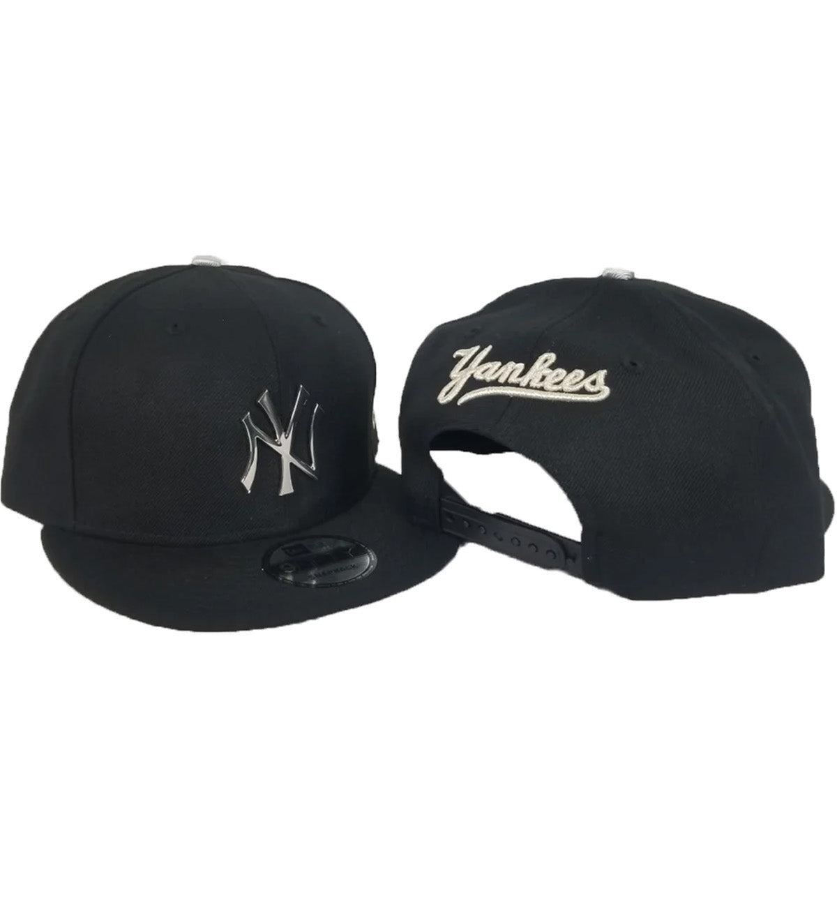 New Era MLB 59fifty NY Yankees Metal Logo (Black)