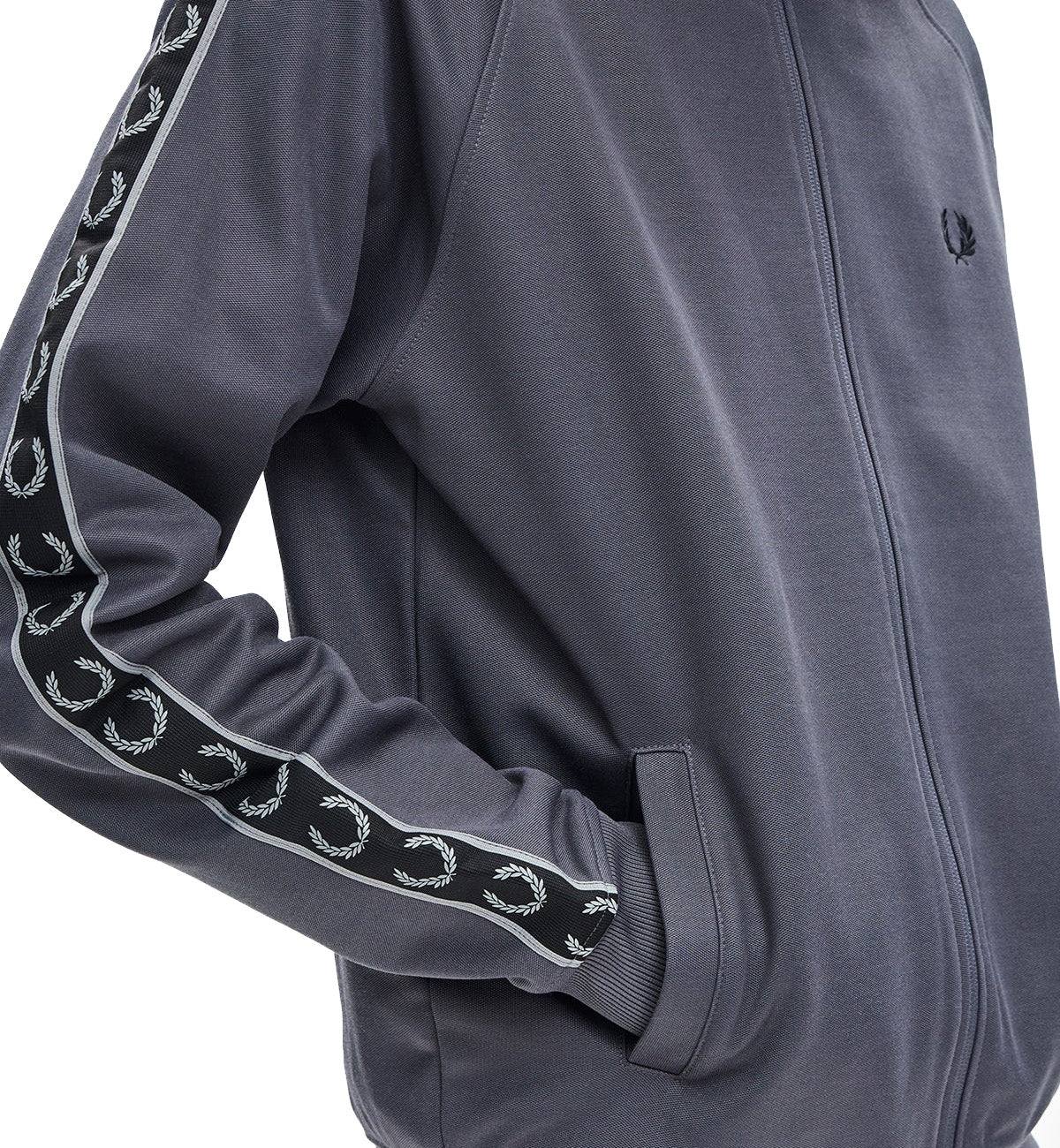 Fred Perry Track Taped Jacket (Grey)