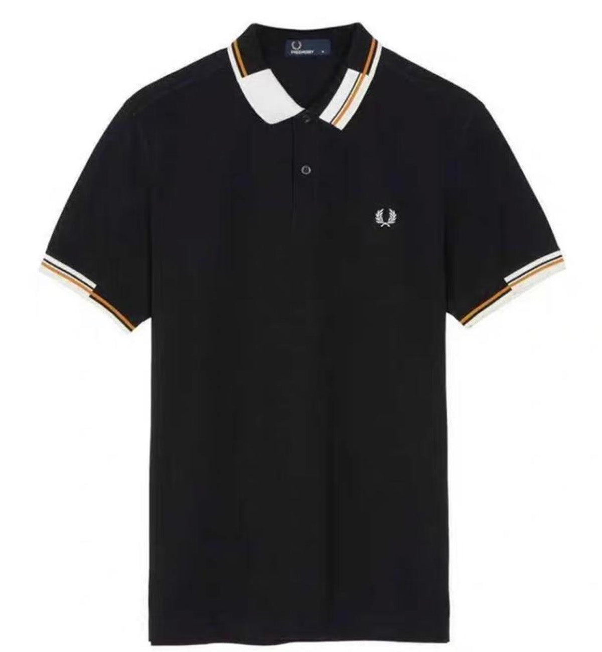 Fred Perry Abstract Collar Polo Shirt