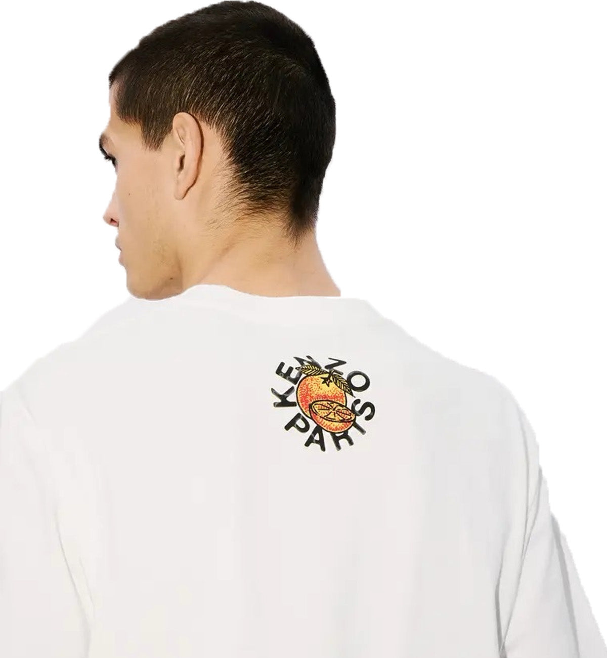 Kenzo Big Orange Fruit T-Shirt (White)