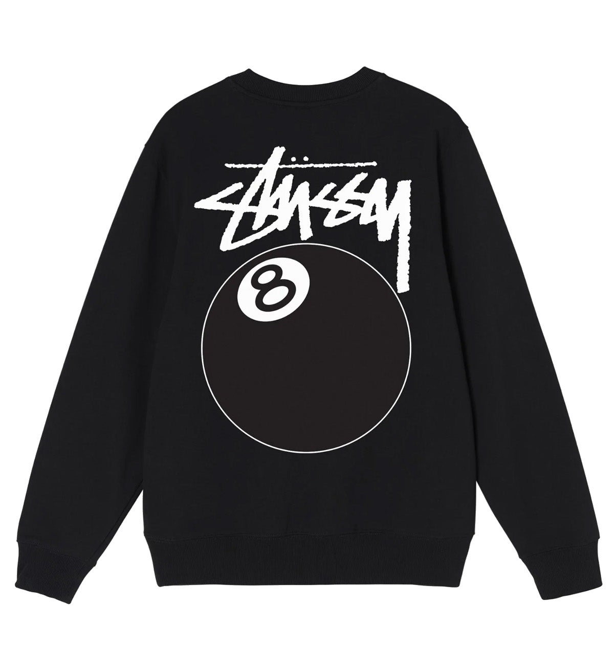 Stussy 8 Ball Sweatshirt (Black)