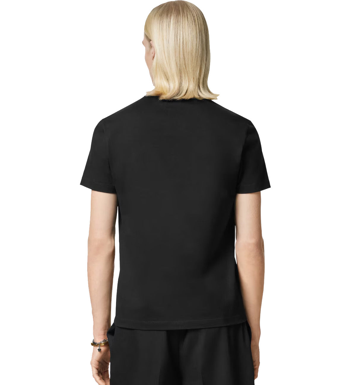 Versace Embroidered Medusa Coupe Blason T-Shirt (Black)