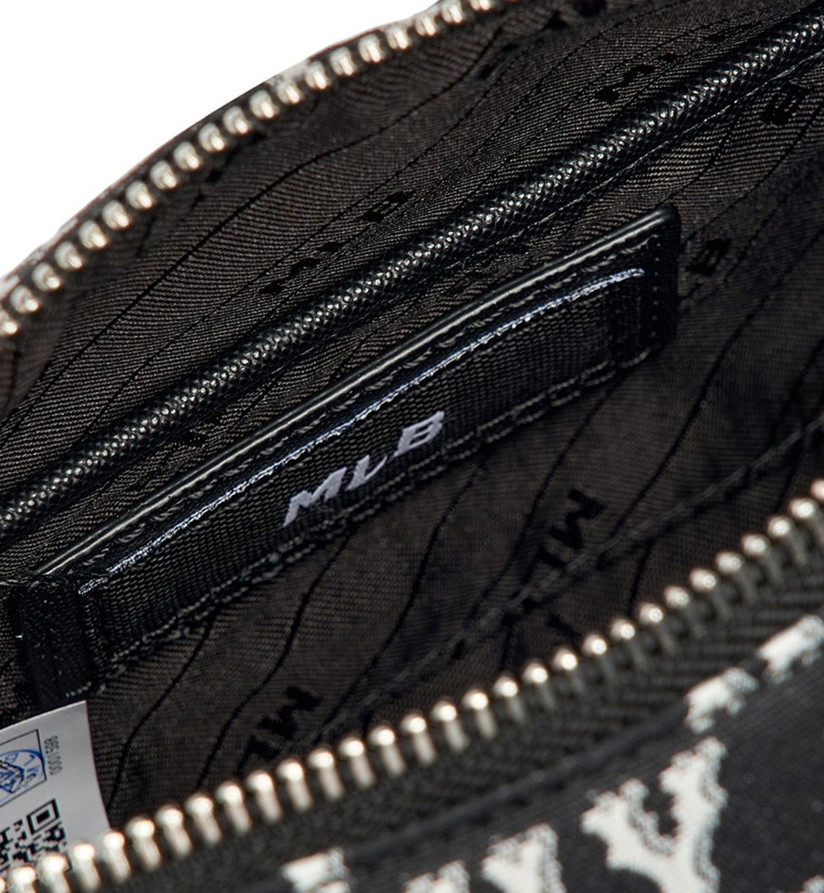 Classic Monogram Jacquard S-Boston Bag (Black White)