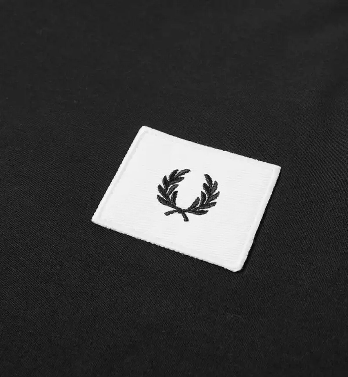 Fred Perry Acid Bright Logo T-Shirt (Black)