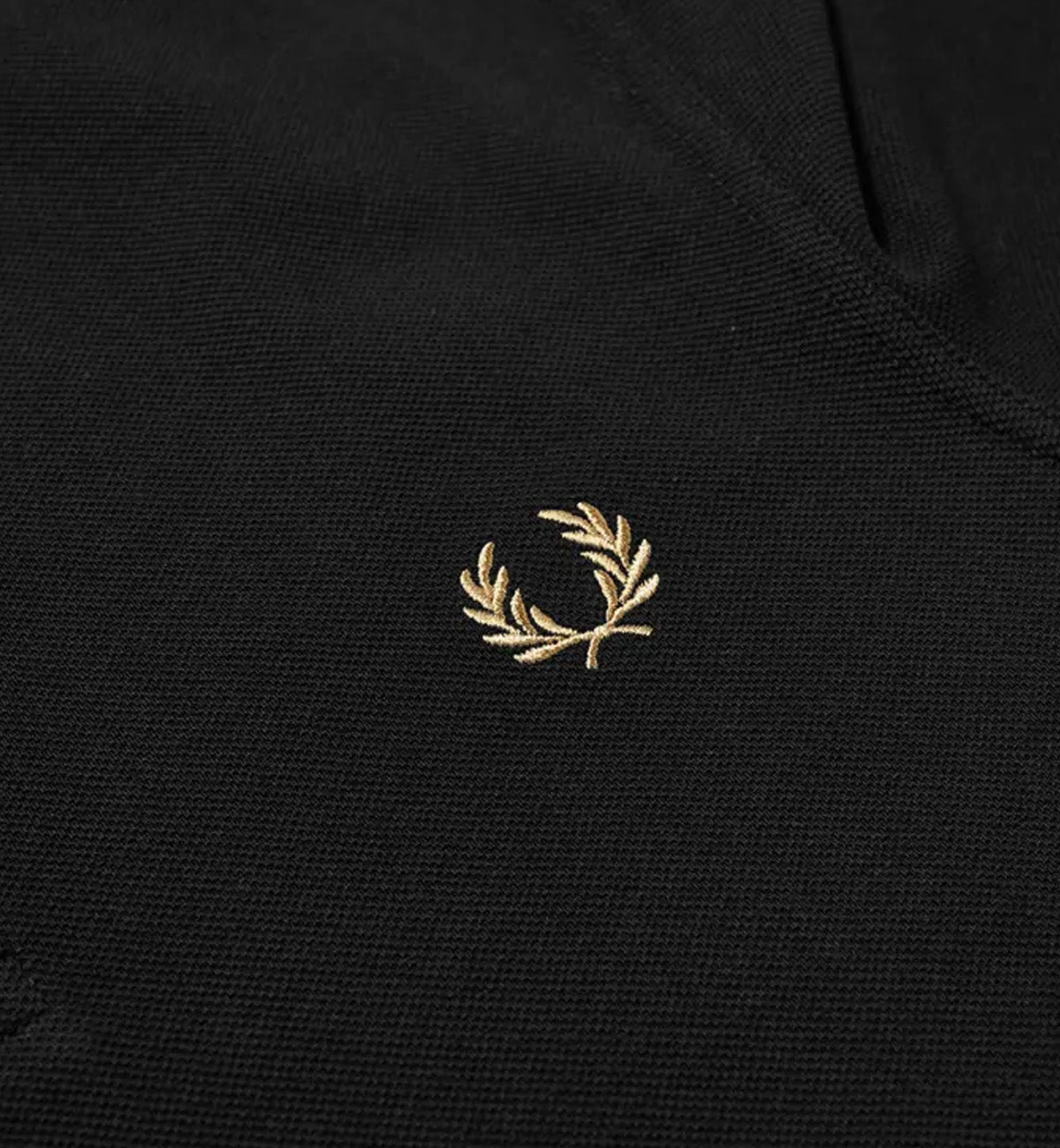 Fred Perry White Blue Brown Striper Black Polo