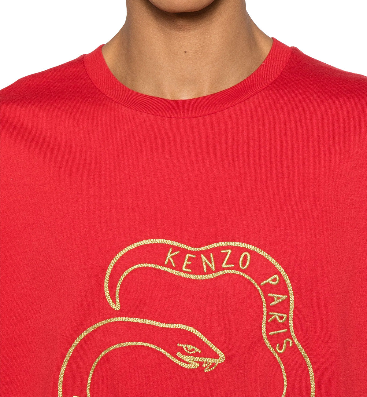 Kenzo Year Of Snake T-Shirt (Red)