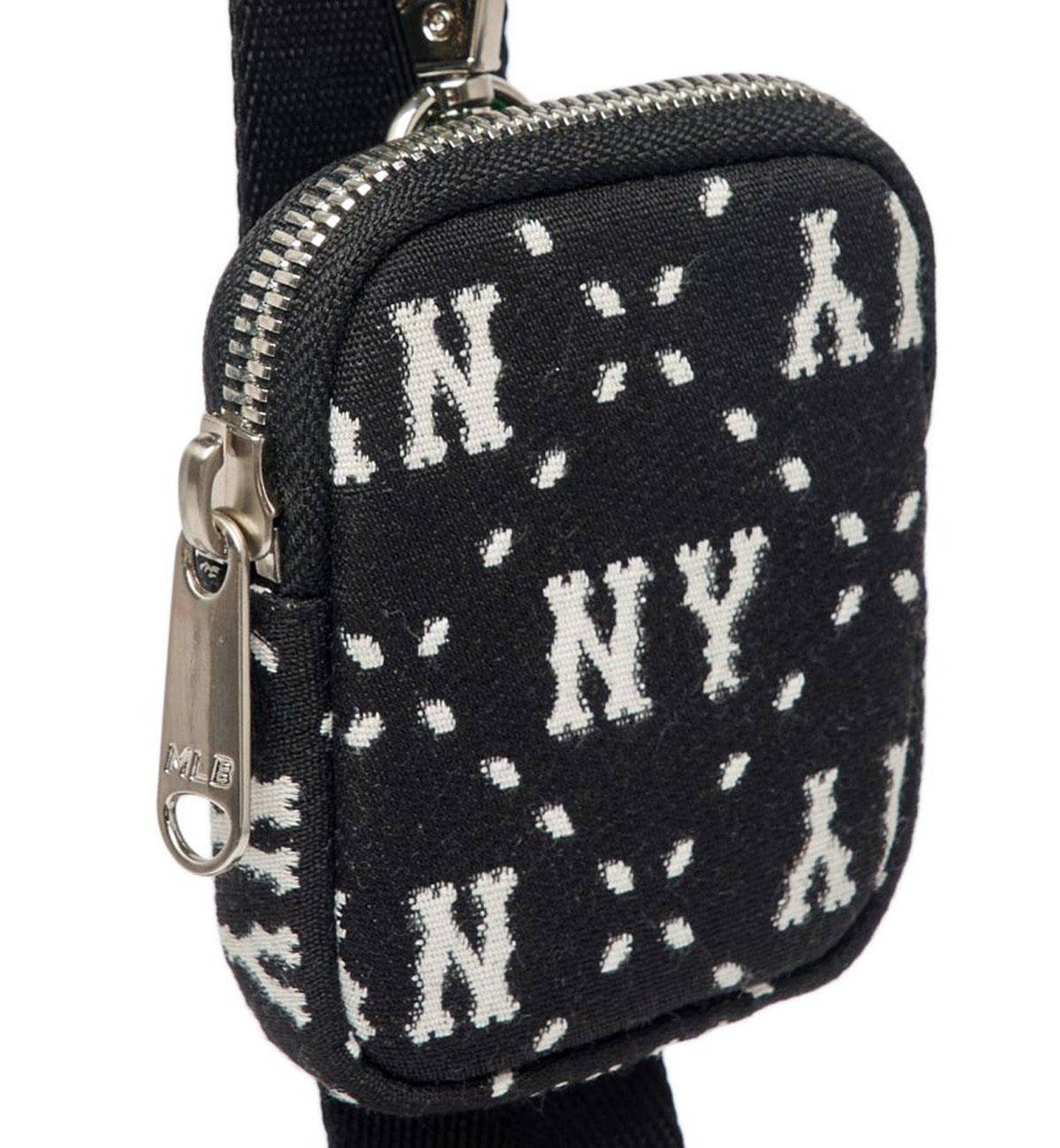 Dia Monogram Jacquard Mini Cross Bag (Black Green)