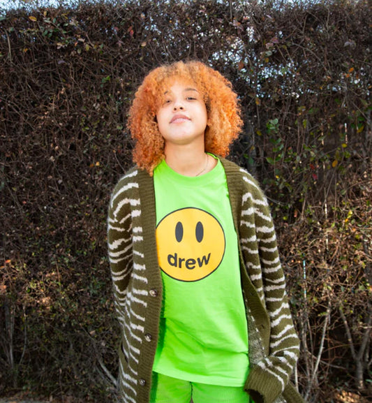 SUPERPROMO Drew House Mascot SS Tee - Lime