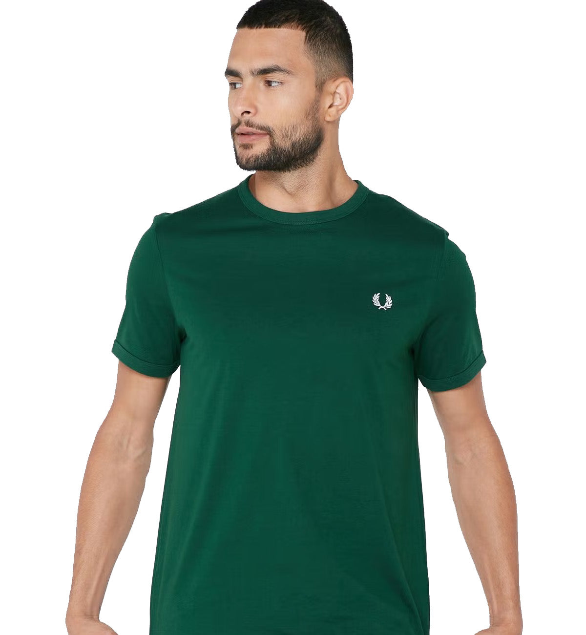 Fred Perry Small Logo T-Shirt (Green)