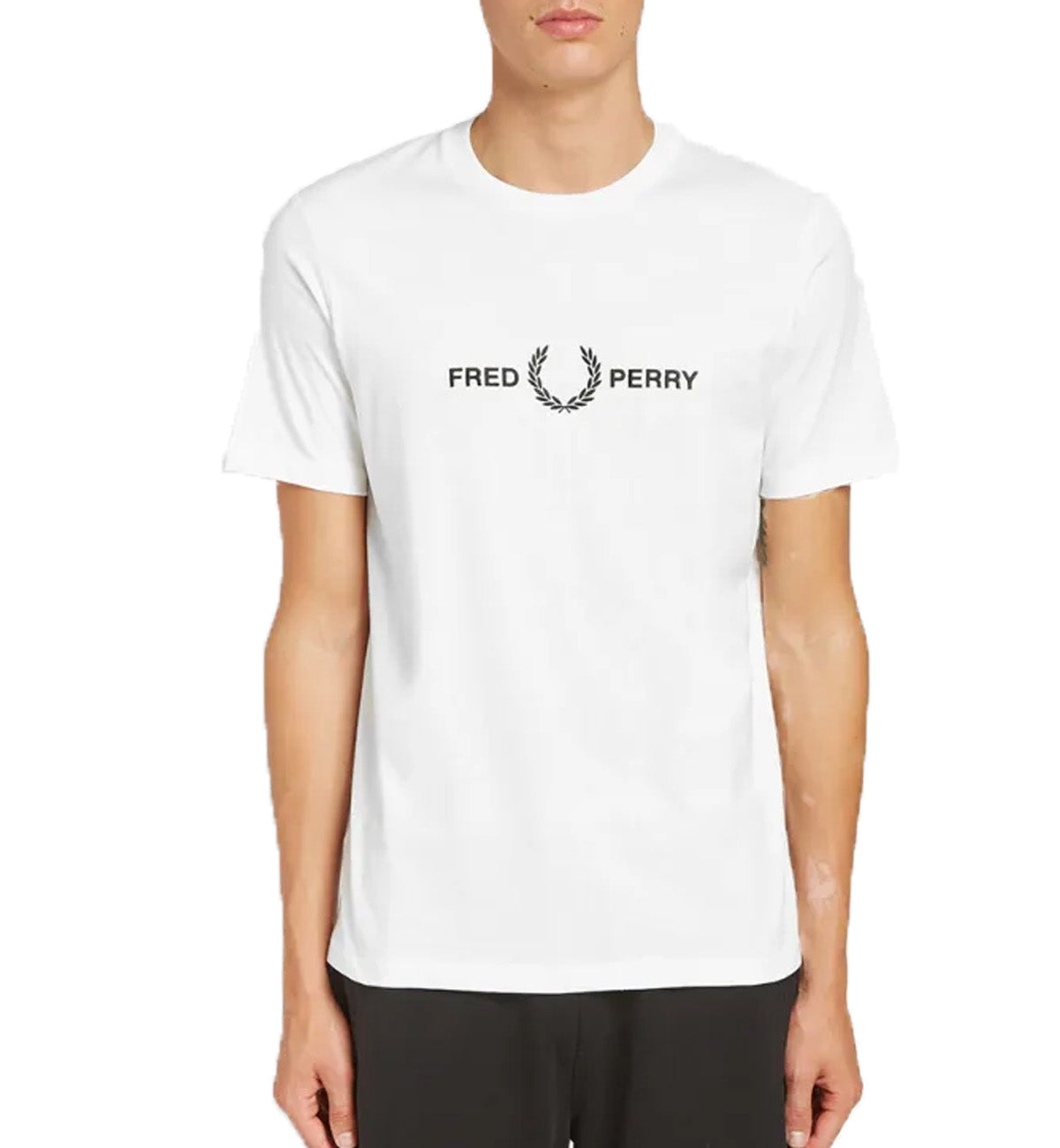 Fred Perry Signature Logo T-Shirt (White)
