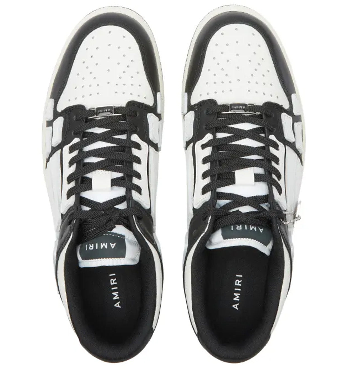 Amiri Skel-Top Low - Black / White