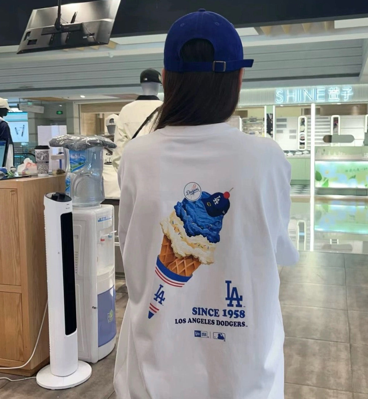 New Era Ice Cream LA T-Shirt (White)