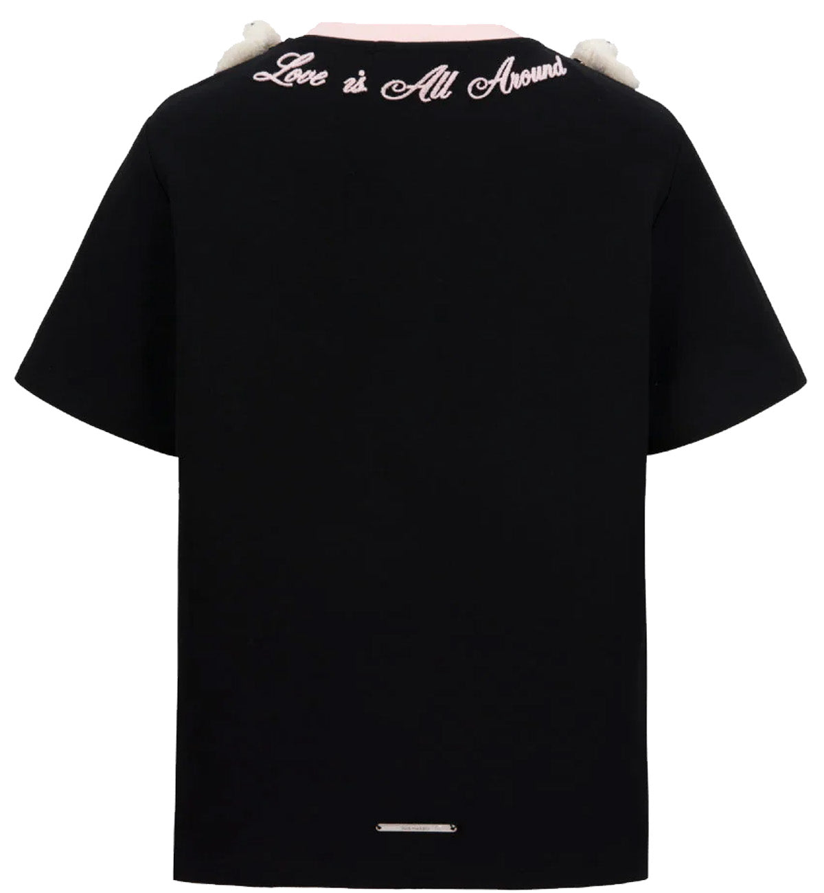 13DE MARZO Doozoo Logo Round Neck T-Shirt (Black)