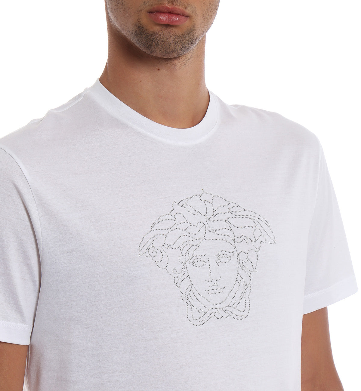 Versace Camiseta Medusa Icon Tee (White)