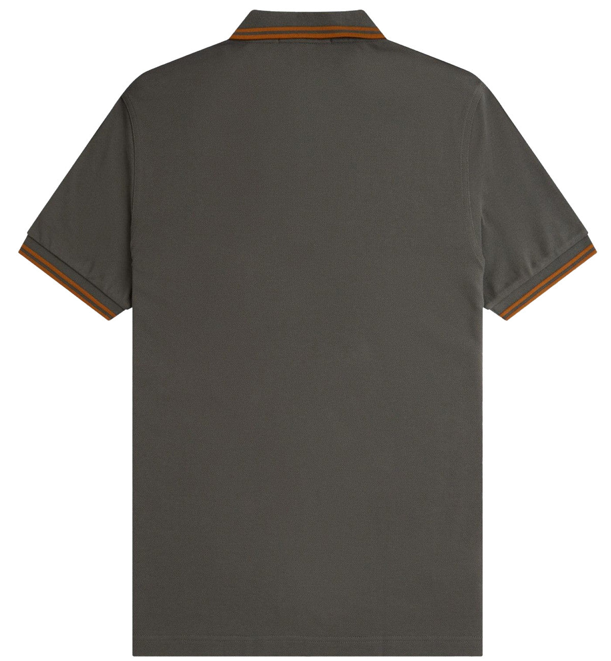 Fred Perry Bronze Double Stripe Polo Grey Shirt