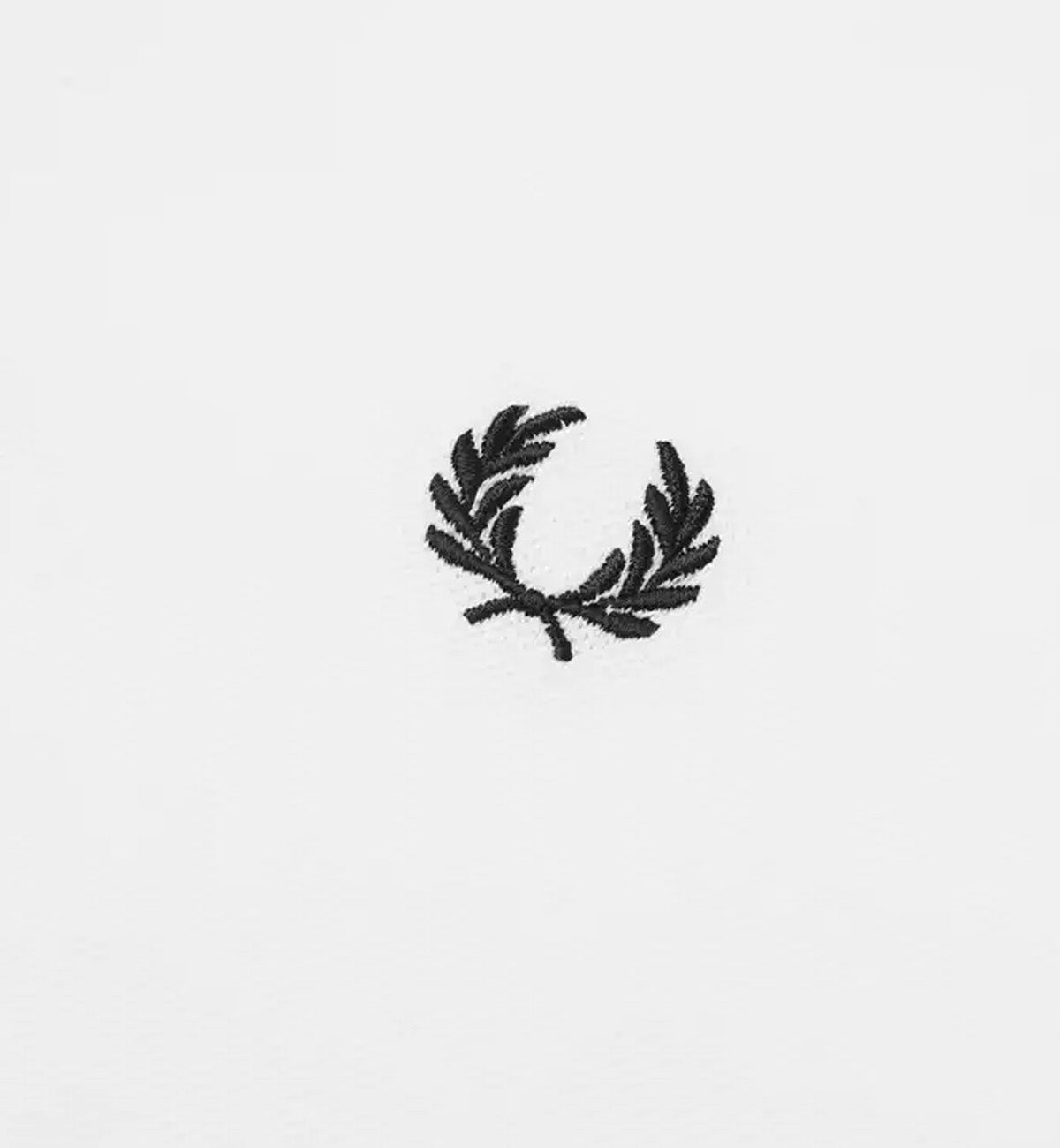 Fred Perry Yellow Black Striped White Polo Shirt
