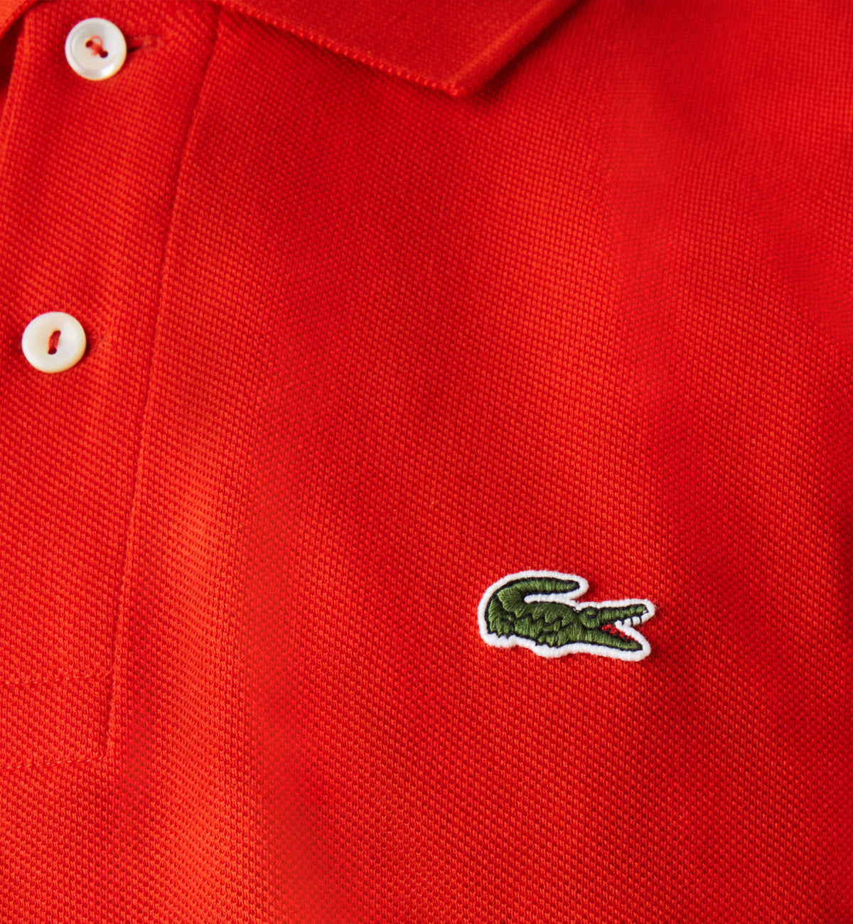Lacoste Classic Fit Cotton Polo Shirt (Bright Red)