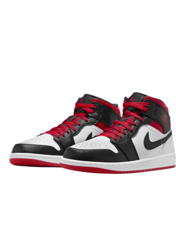Nike Air Jordan 1 Retro Mid OG (Gym Black Red)