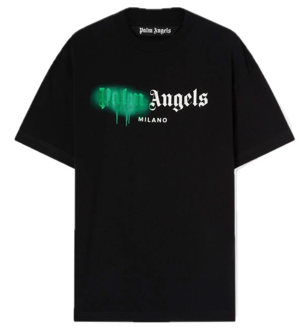 Palm Angels Milano Sprayed T-Shirt (Black)