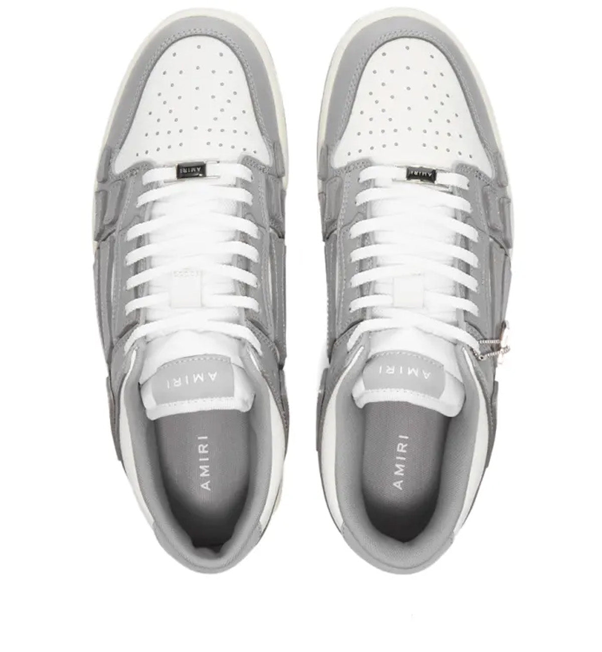 Amiri Skel-Top Low - Grey / White