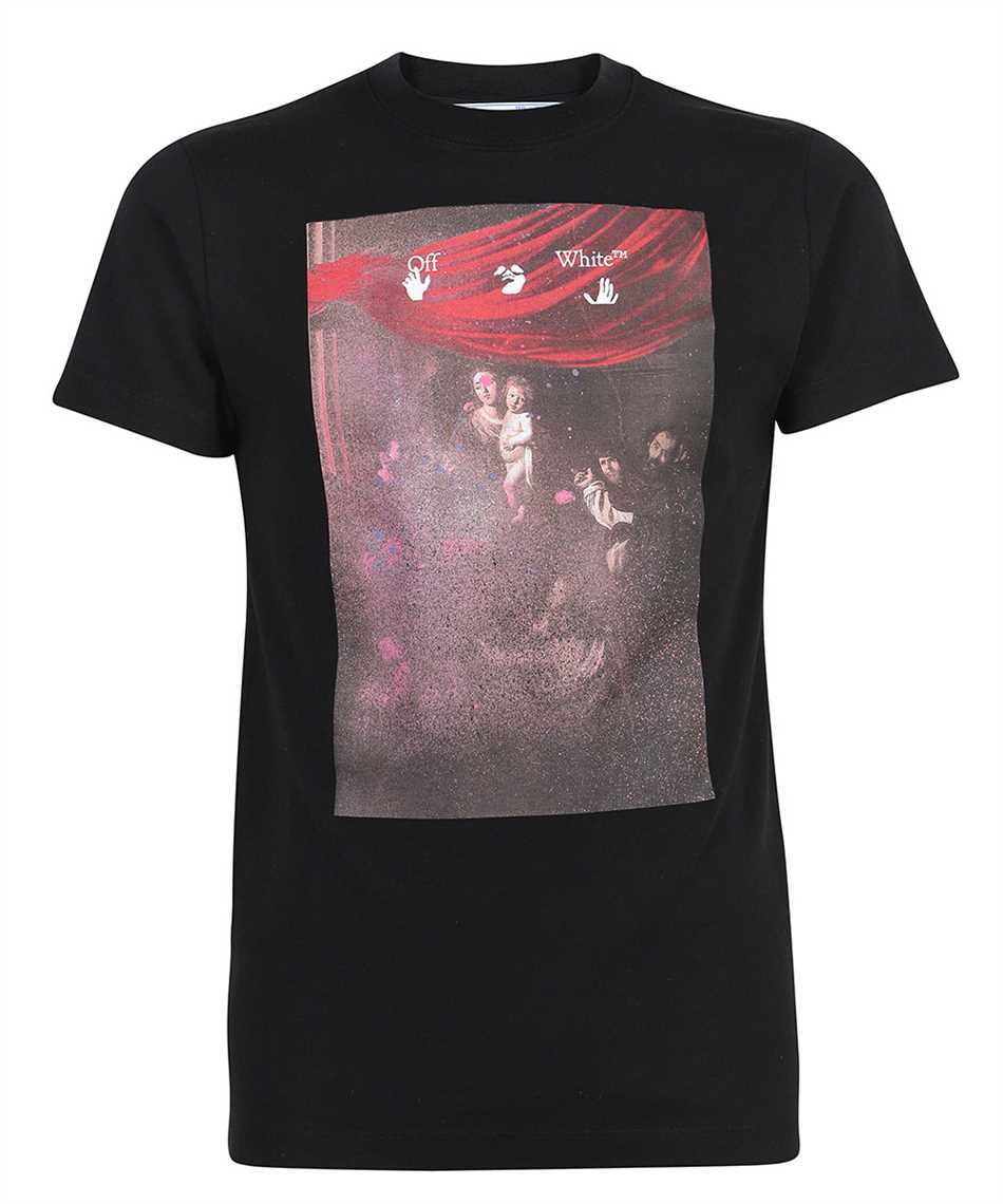 OFF-WHITE Sprayed Caravaggio T-shirt - Shop Streetwear, Sneakers, Slippers and Gifts online | Malaysia - The Factory KL