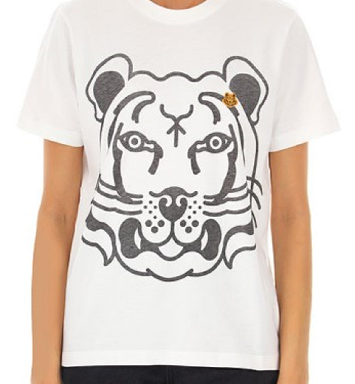 Kenzo SS22 Big Tiger T-Shirt (White)