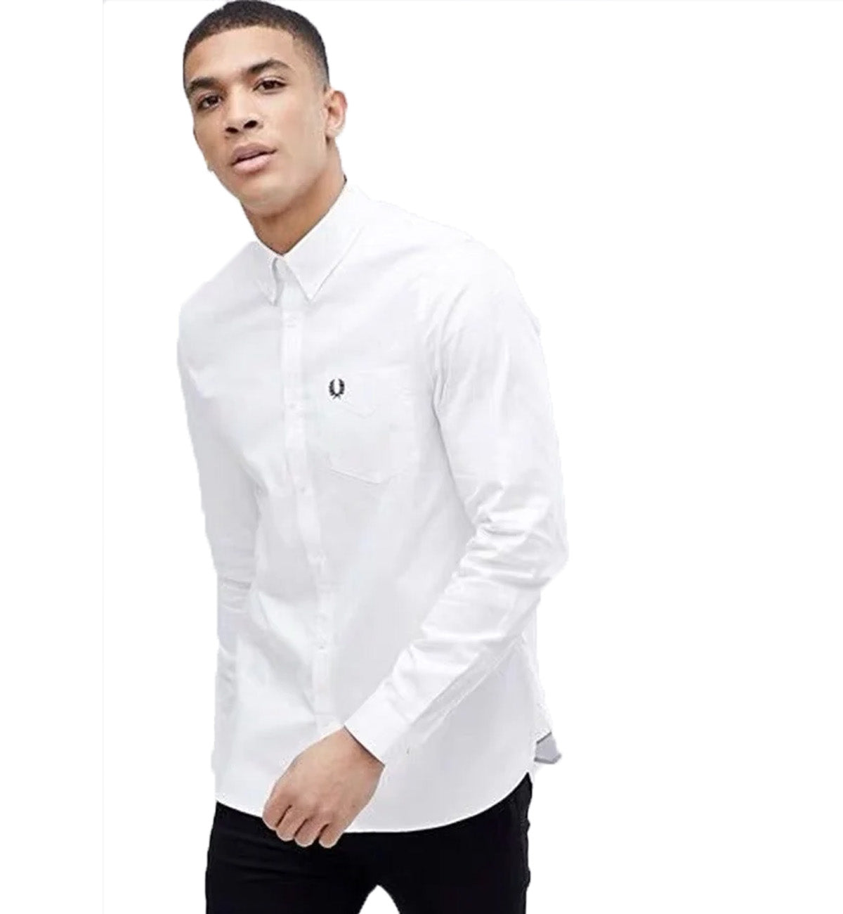 Fred Perry Classic Oxford Shirt (White)