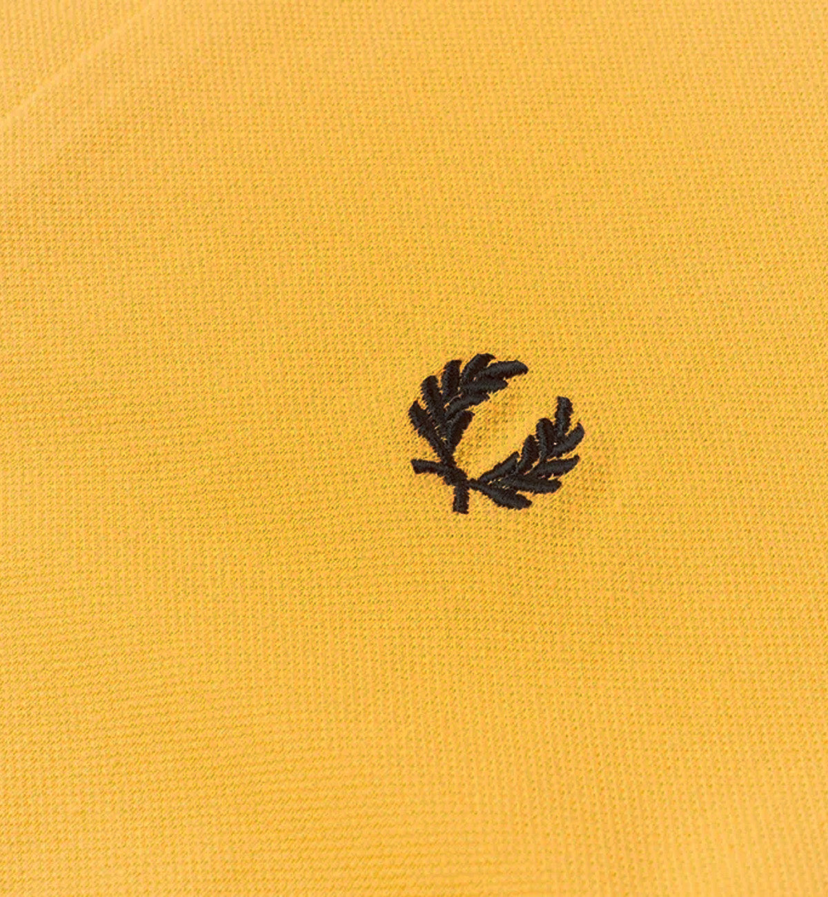 Fred Perry Black Double Stripe Polo Gold Shirt