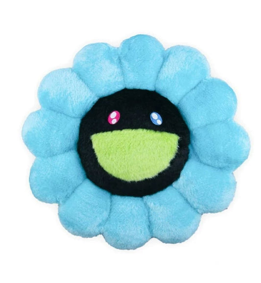 Takashi Murakami Cushion 30cm (Cyan/Black)