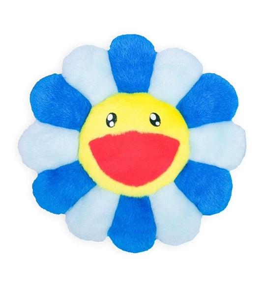 Takashi Murakami Cushion 30cm (Cyan/Blue/Yellow)