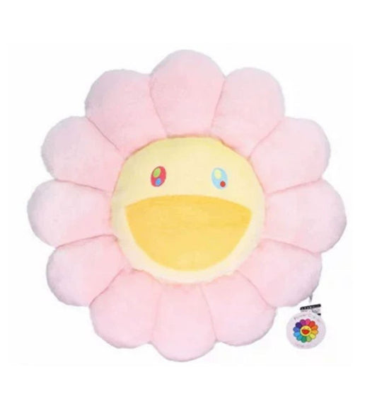 Takashi Murakami Cushion 30cm (Pink/Cream)