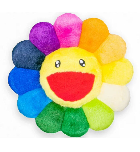 Takashi Murakami Cushion 30cm (Rainbow/Yellow)