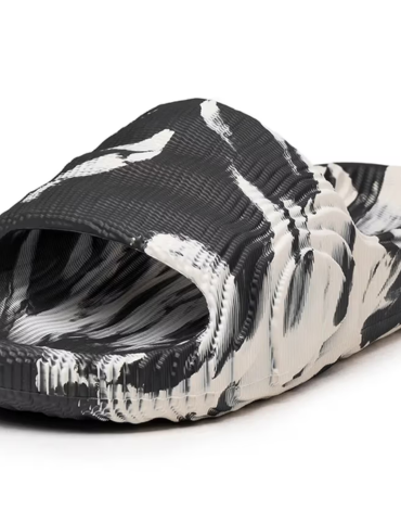 Adidas Adilette 22 Slides - Carbon Aluminum