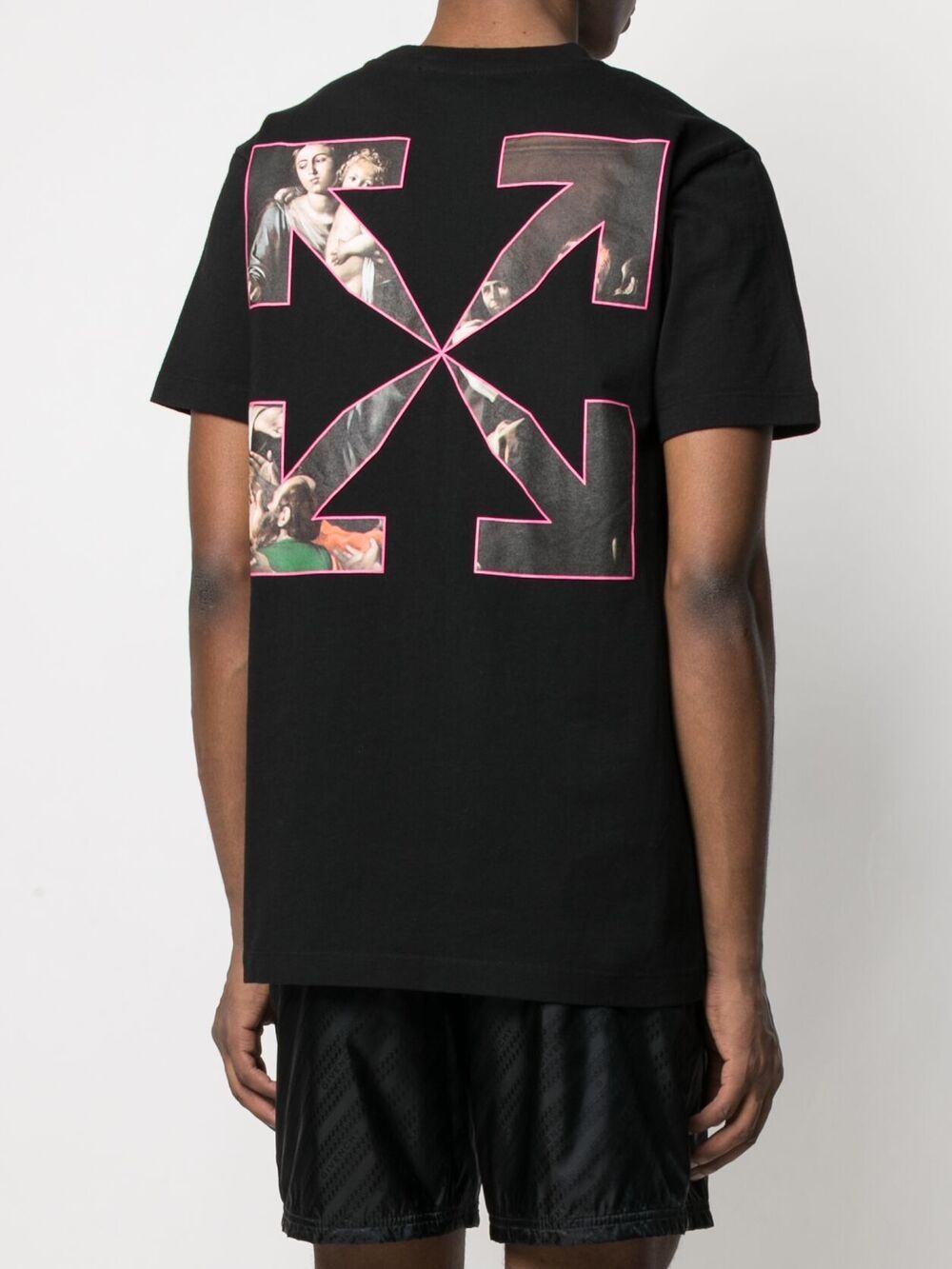 OFF-WHITE Sprayed Caravaggio T-shirt - Shop Streetwear, Sneakers, Slippers and Gifts online | Malaysia - The Factory KL