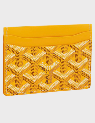 Goyard Saint - Sulpice Card Wallet - Yellow
