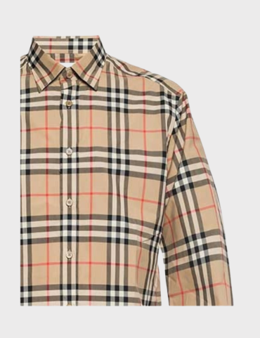 Burberry Men's Check Shirt