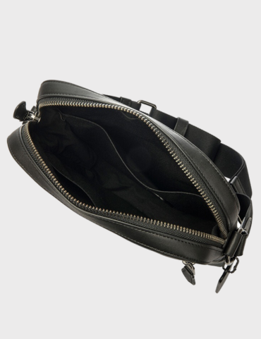 Coach Crossbody In Signature Canvas Black