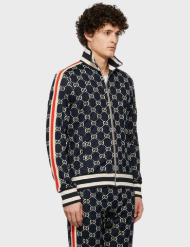 Gg jacquard cotton jacket price hotsell