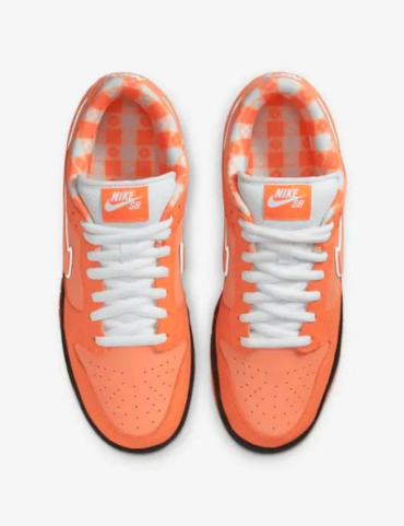 Nike dunk sb top low orange box