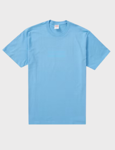Supreme Tonal Box Logo T shirt SS23 Bright Blue The Factory KL
