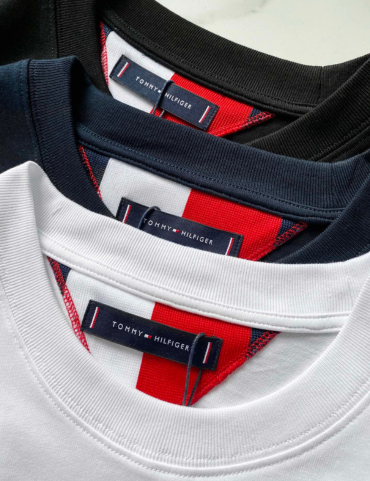 Tommy Hilfiger Jeans Logo T-shirt SS23 (Black)